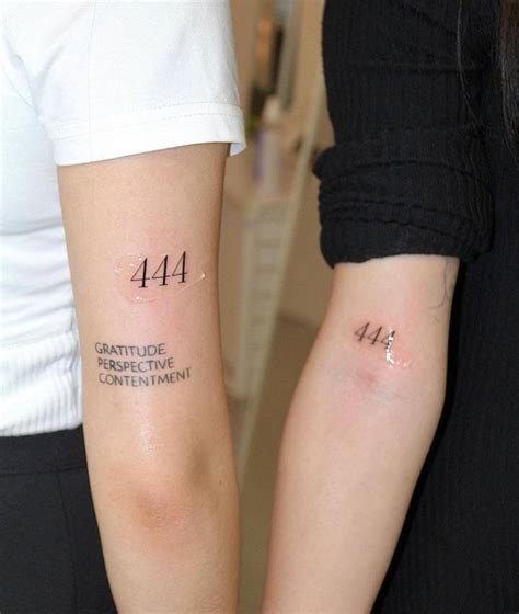 444 friend tattoo meaning|444 Best Friend Tattoo Meaning: A Comprehensive。